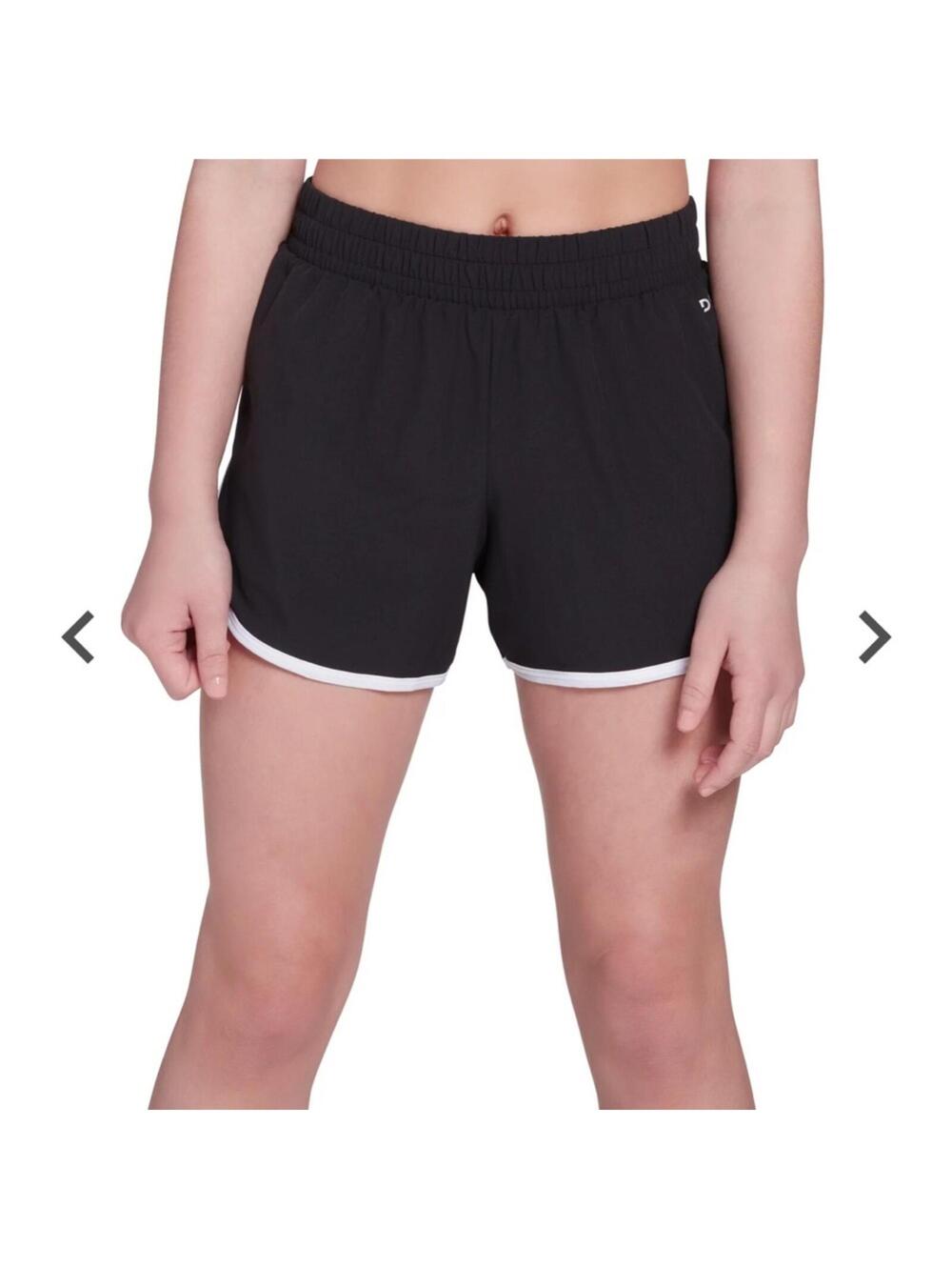 Girls DSG Girls' Stride Shorts Black Sz Med